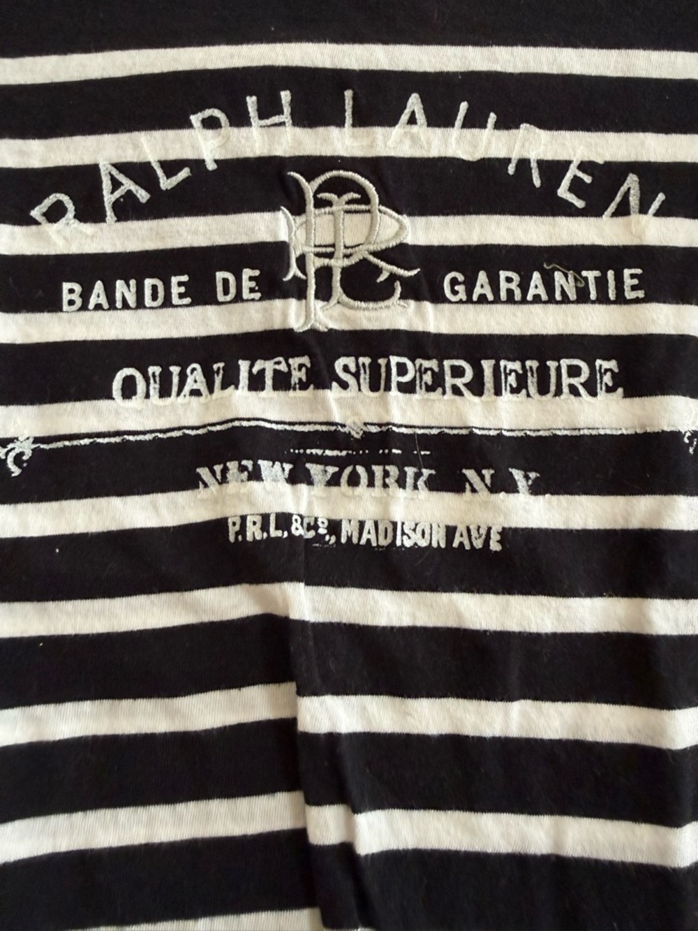 Ralph Lauren Black Crewneck Tee